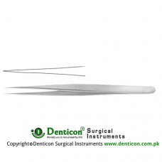 Jeweller Forceps Stainless Steel, 13.5 cm - 5 1/4" Tip Size 0.3 mm